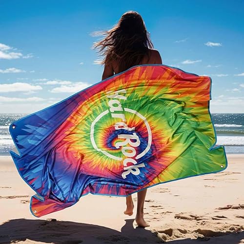 Miniatura 2 de Hard Rock Toalla de manta de playa Tie Dye