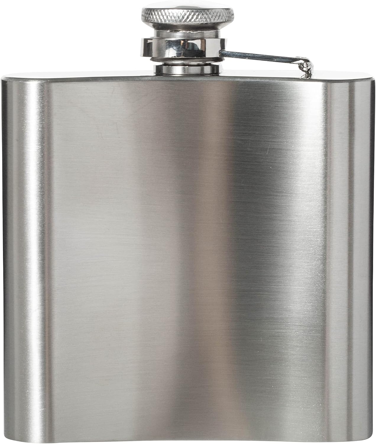 Officially Licensed United States Navy Emblem Stainless Steel 6oz Hip Flask