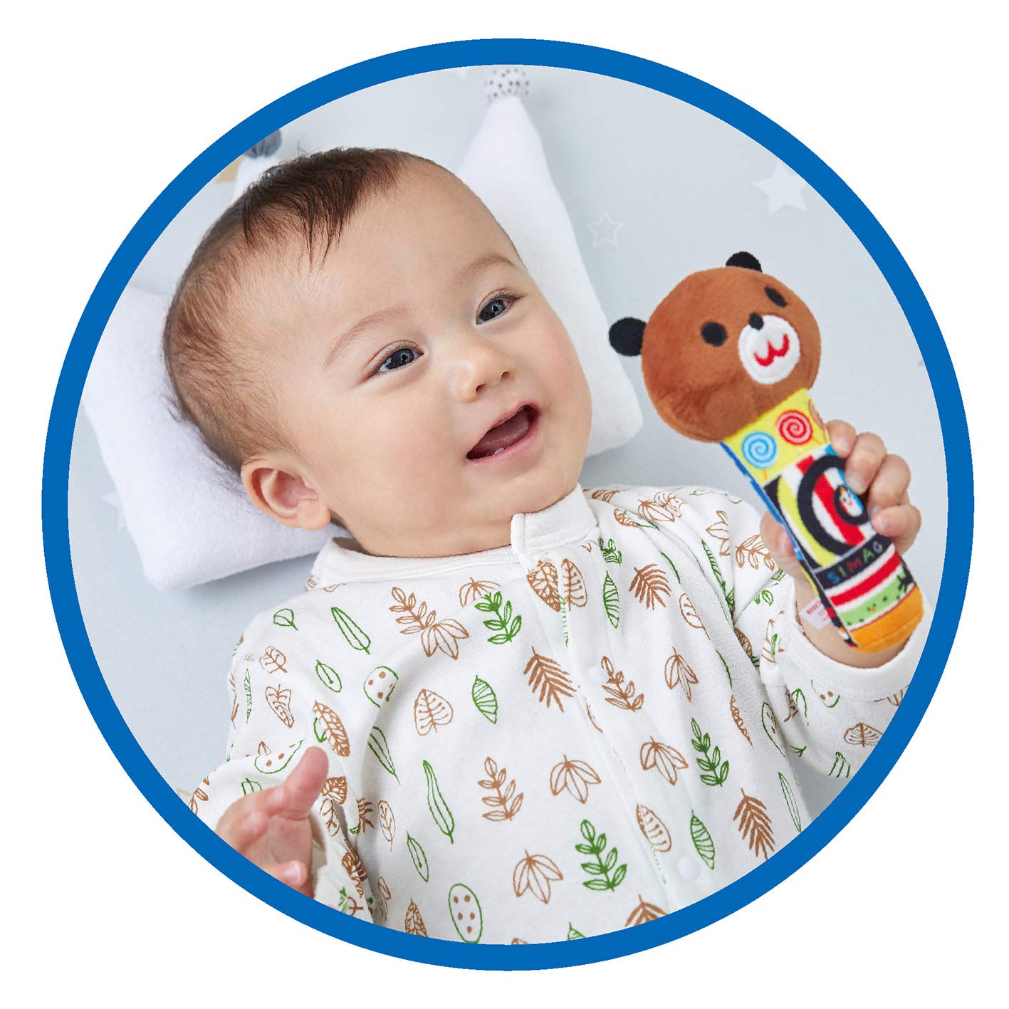 Shimashima Guru Flute Rinlin! Nikonico Rattle