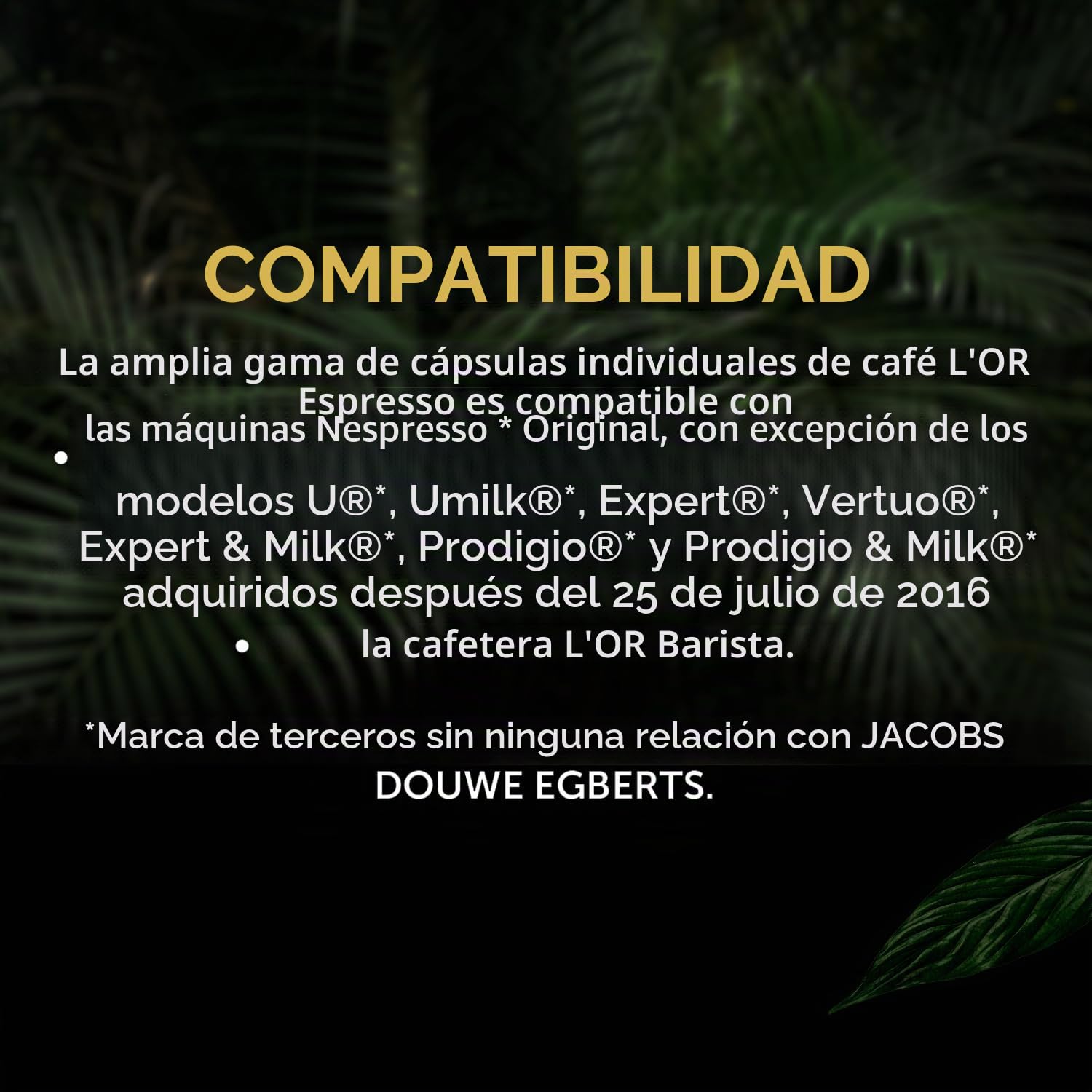 L'Or - Cápsulas de café espresso Barista - 230 cápsulas de aluminio - Intensidad 13 - Compatible con máquinas originales Nespresso®* - 23 cajas de 10 cápsulas