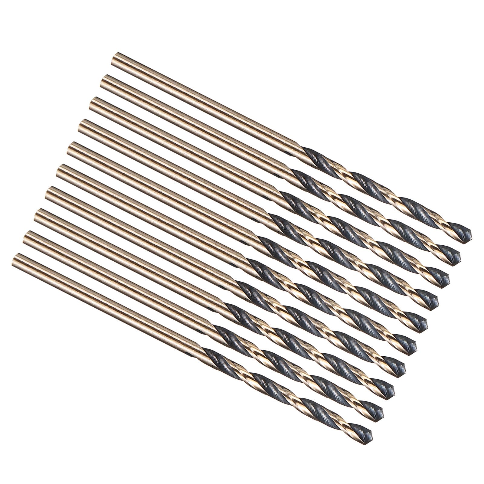 PATIKIL 2.4mm Drill Bit 3/32" M2 High-Speed Steel 135°10 Pack — image 1