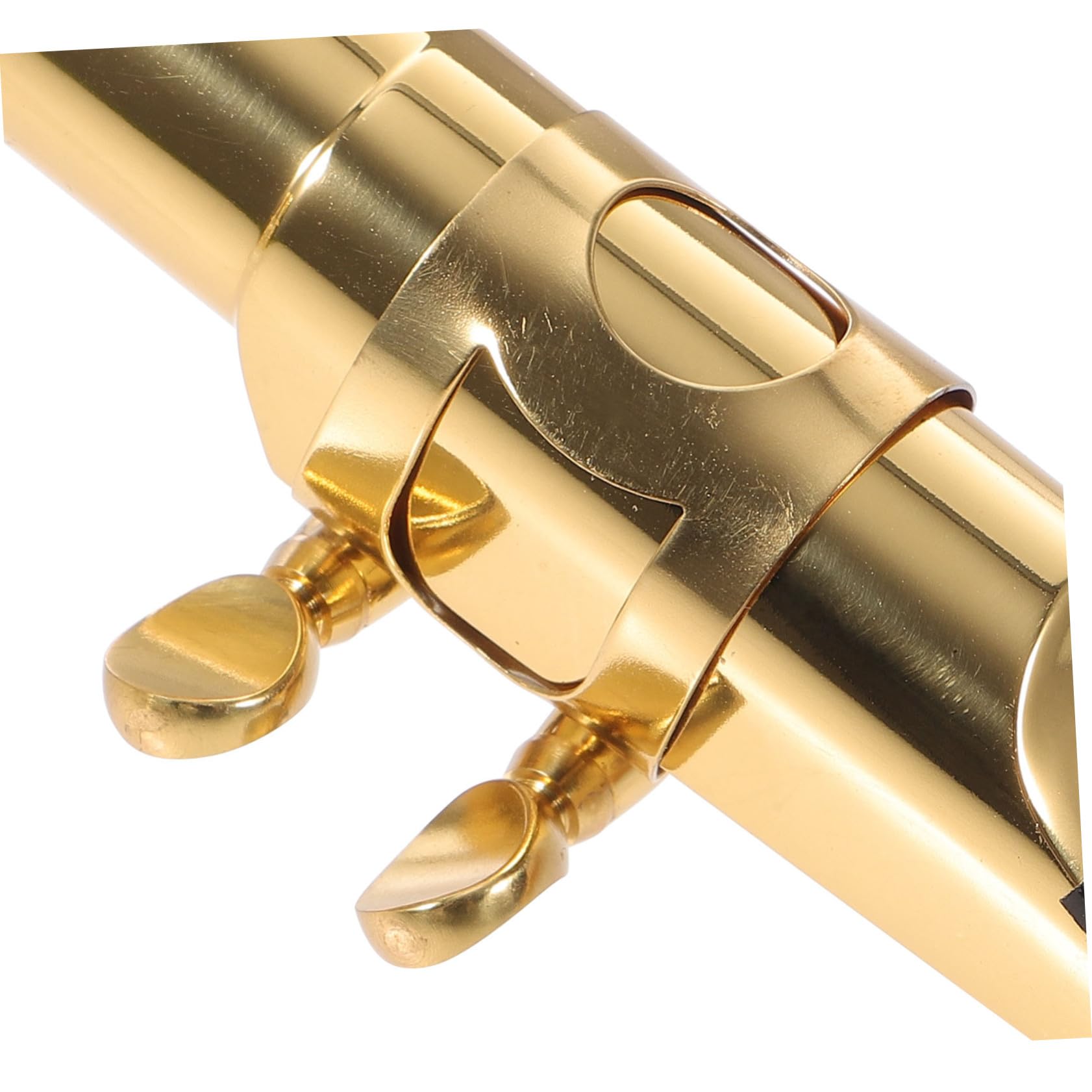 Alto Saxophon Mundstück Metall Robust Langlebig Glatte Oberfläche Leicht Tragbar Zubehör für Musikinstrumente