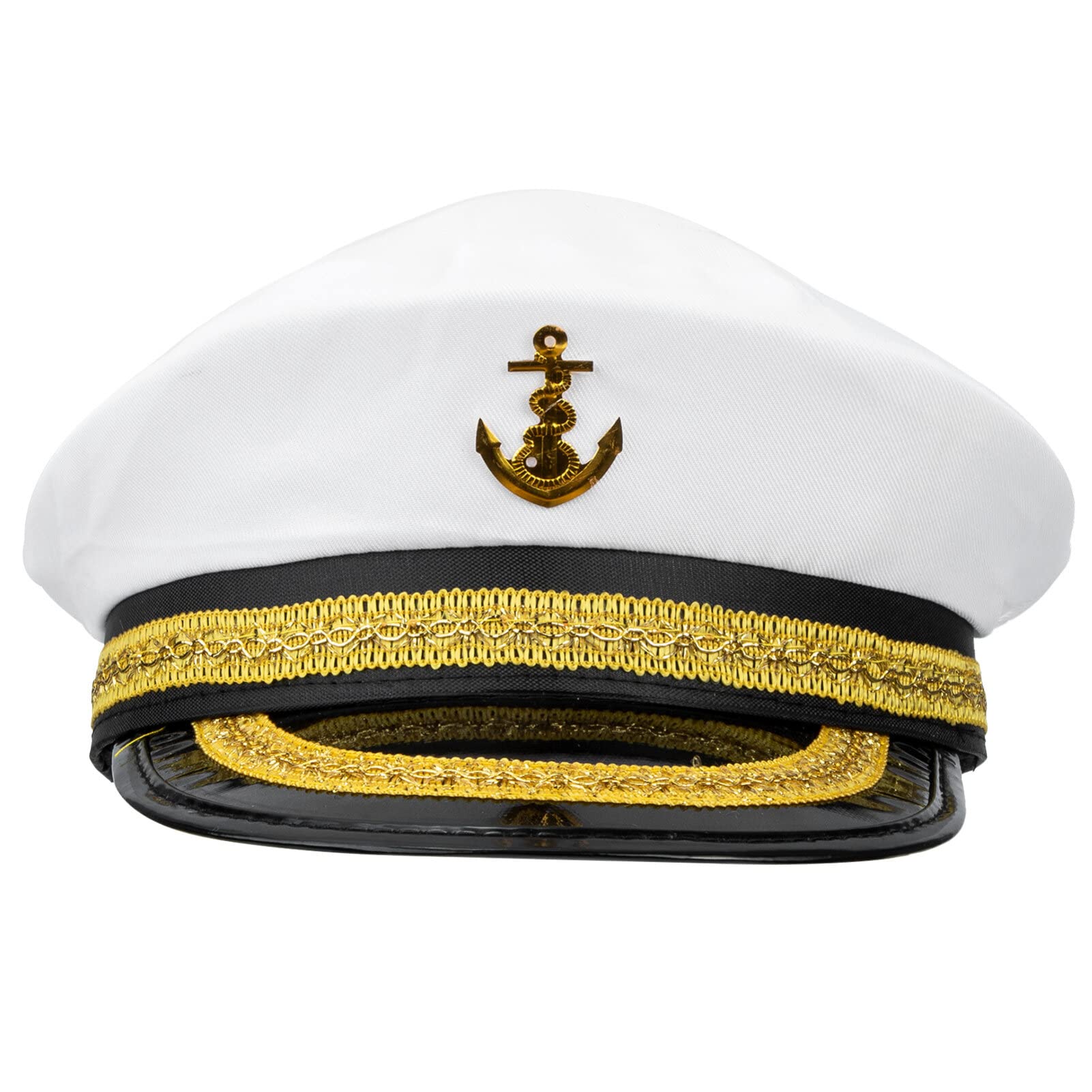 Chapeau de Marin Blanc Adulte | Accessoire Matelot | FUN PARTY
