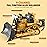 Metal RC Bulldozer Toy for Kids | 9-Channel Remote Control Track-Type Tractor with Lights & Sounds, Realistic Construction Vehicle Toy for Boys Ages 3-12, Rechargeable Gift for Birthday Christmas 2025