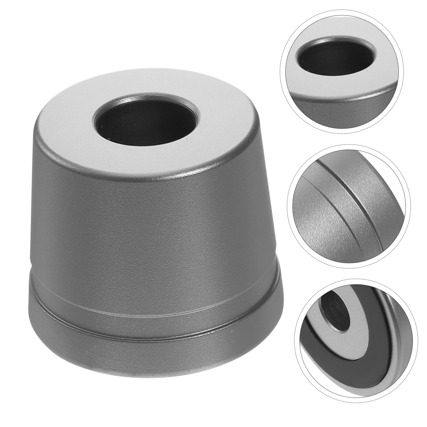 OSOLADY Professional Razor Stand Holder Aluminum Razor Holding Base Compact Razor Storage Base for Small Desktop