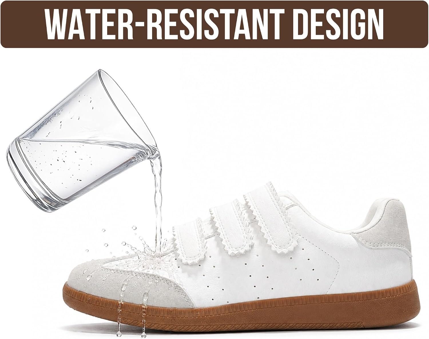 Fashion Sneakers for Women Stylish Womens Shoes with Adjustable Strap