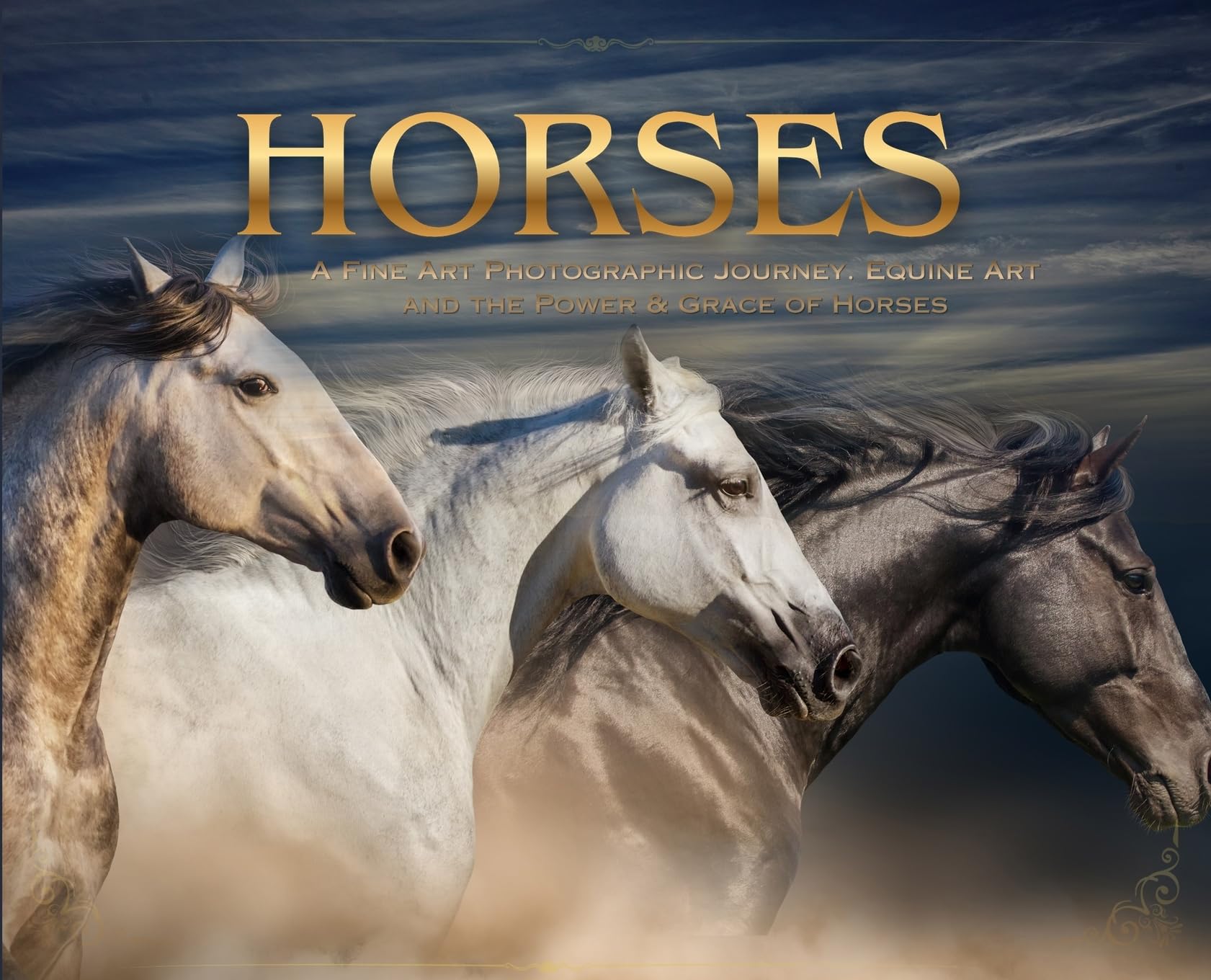 Horses: A Fine Art Photographic Journey. Equine Art and the Power & Grace of Horses: a Soulful Equestrian Photography Coffee Table Book