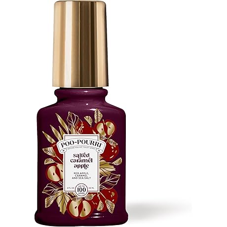 Poopurrí Pre-Poo Spray for Your Porcelain Throne [Salted Caramel Apple]