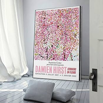 アートポスター ダミアン・ハースト Pink Amazon.co.jp: ダミアンハーストポスター桜 ダミアンハーストプリント
