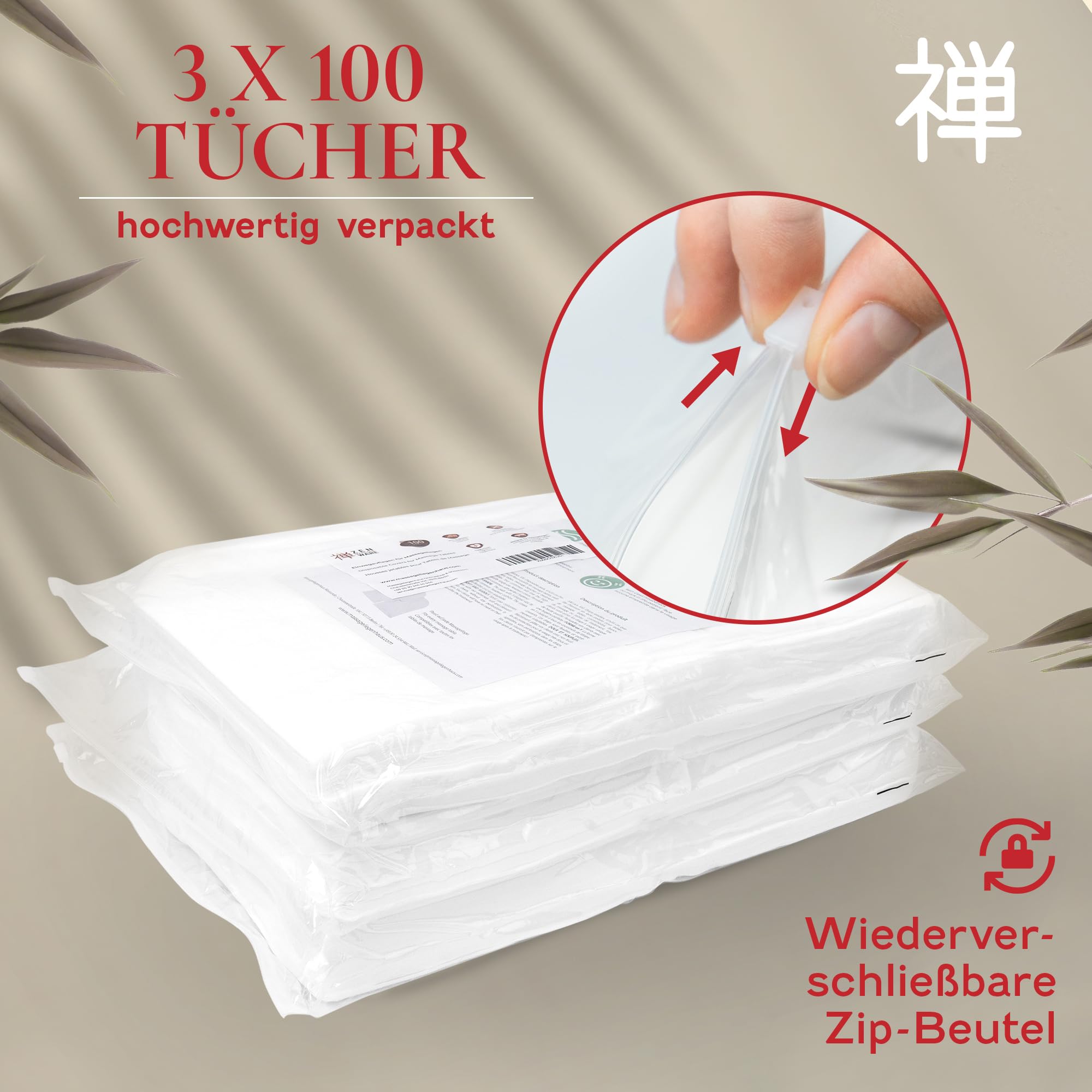ZEN Einweg Nasenschlitztücher für Therapieliegen 40x31 cm Vlies