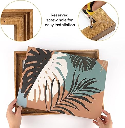 Miniatura 5 de Marco de madera para lienzo grueso de 16.0 x 20.0pulgadas 1.25pulgadas de grueso Más de 25 tamaños y 4 colores Marco para lienzo de artista, pintura