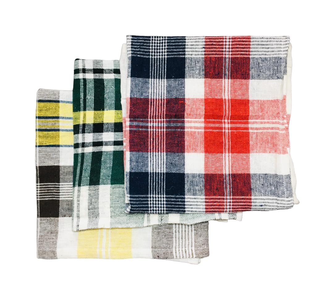 Quick Dry Cotton Cleaning Cloth - Pack of 3 (40x60cm)