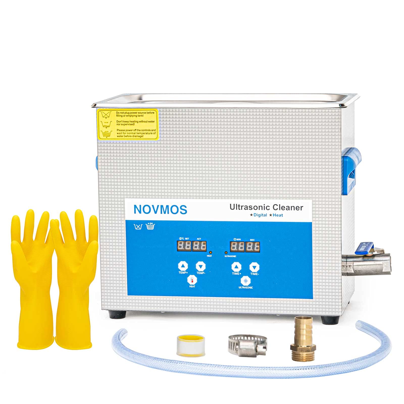 Buy Ultrasonic Cleaner NOVMOS 6L Ultrasonic Vinyl Record Cleaner