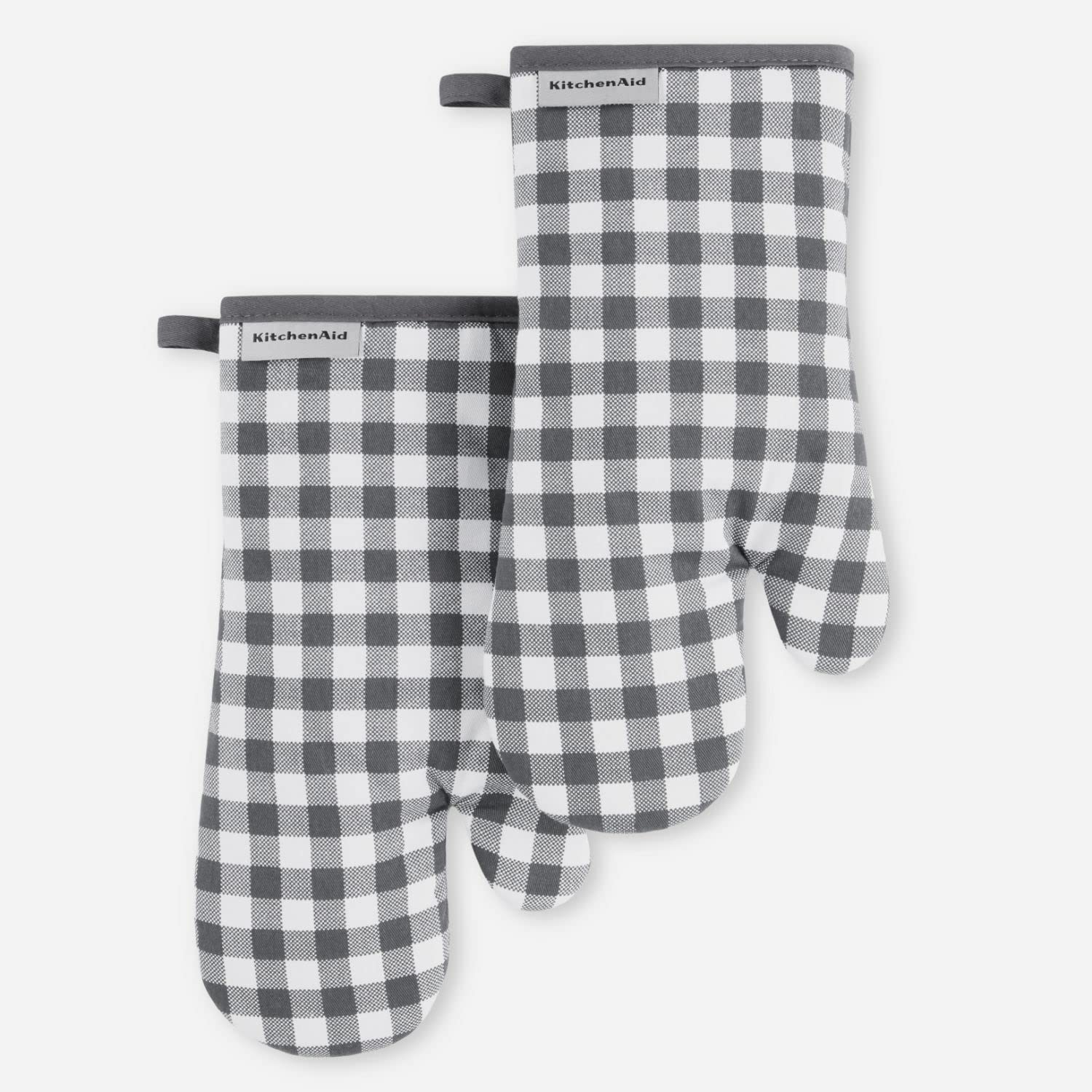 Gants de cuisine KitchenAid manique gris anthracite抗热 isolant four