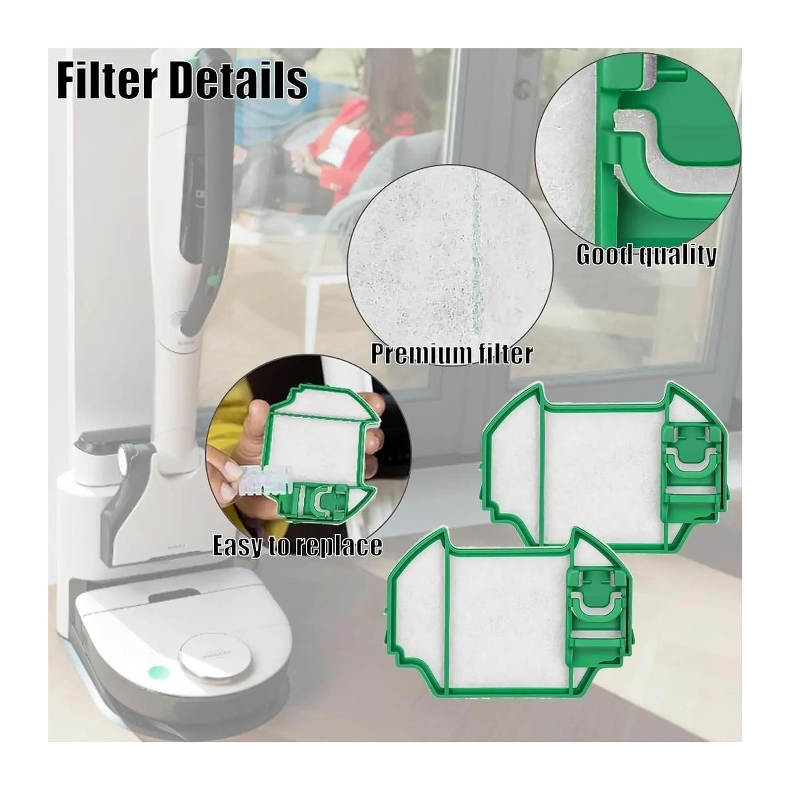 Bolsas For Aspiradora Compatibles Con Vorwerk VK7 VK7S FP7 FP7S