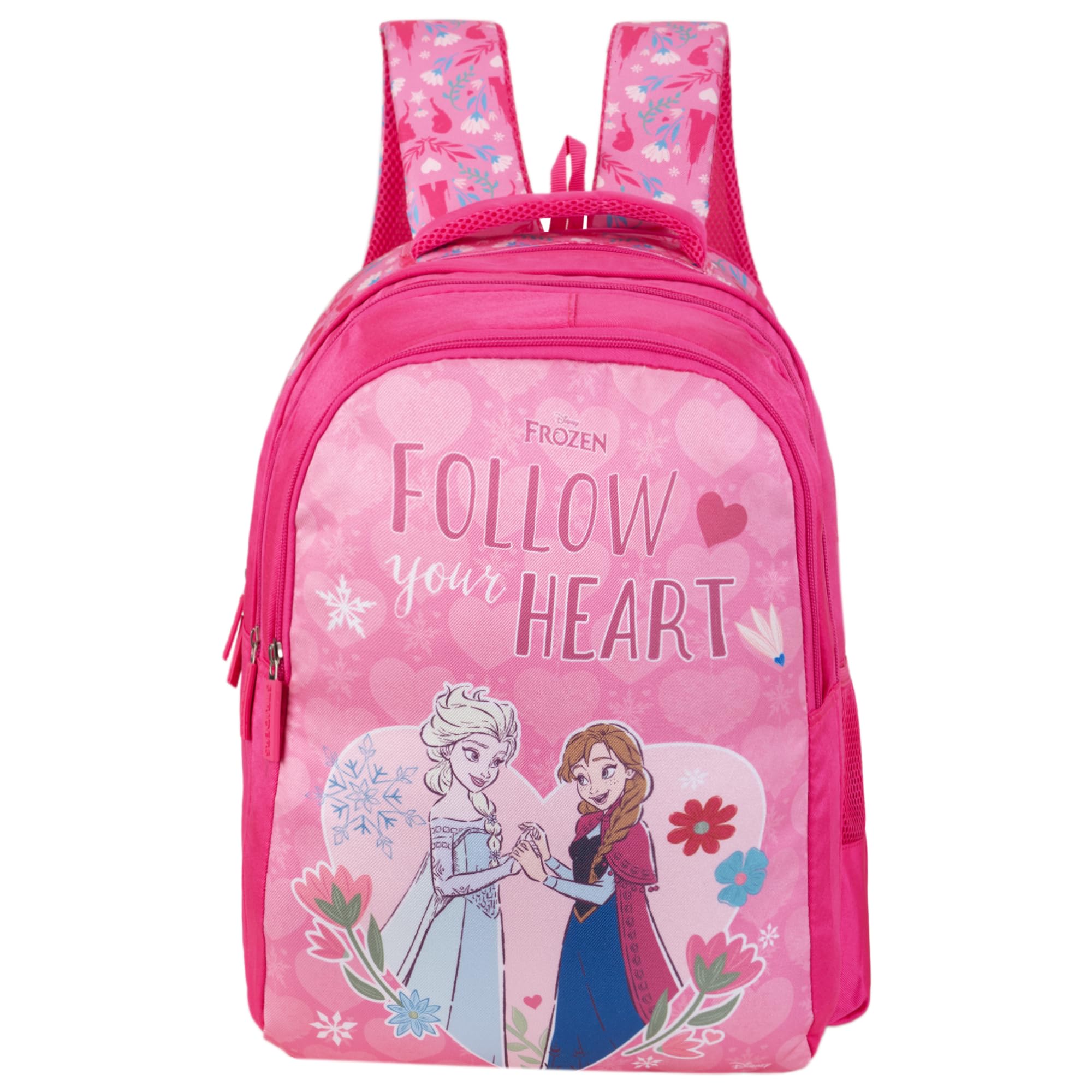 striders Disney Princess Pink School Bag 18 Inches Lightweight Backpack for Girls-picture-38