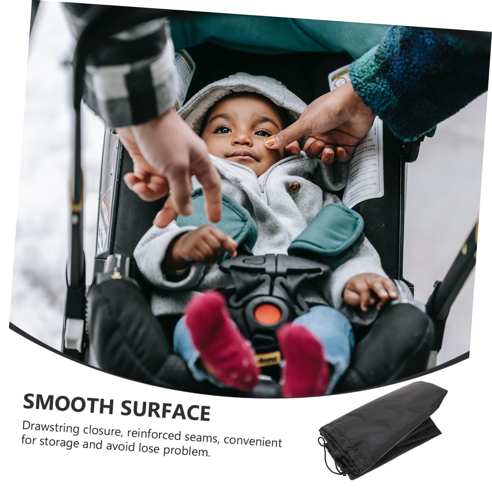 BESPORTBLE 4piezas Bolsa De Cochecito para Viaje Avión y Resistente Funda para Asientos De Coche Protección De Transporte para Cochecitos y Sillas