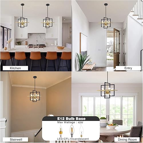 Miniatura 6 de Goomavi Candelabros pequeños y modernos