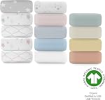 Newton Baby Organic Fitted Crib Sheet 2-Pack, Breathable