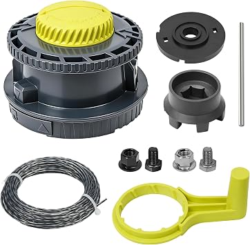 314608005 Reel Easy+ Bump Feed Trimmer Head Compatible with Ryobi