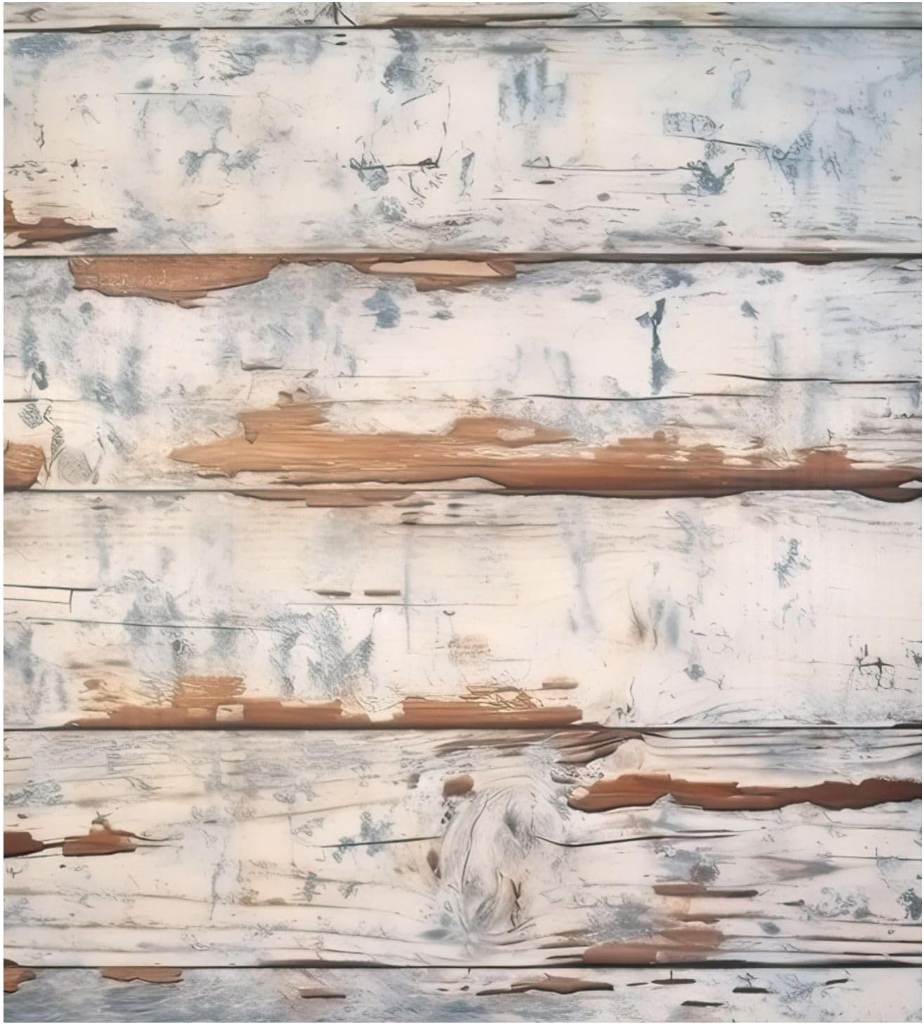 Dishwasher Magnet Cover Board Blue White Rustic Decorative Refrigerator Magnet Cover Dishwasher Door Covers & Fridge Panel Decal for Home Kitten Decor 23” x 26”