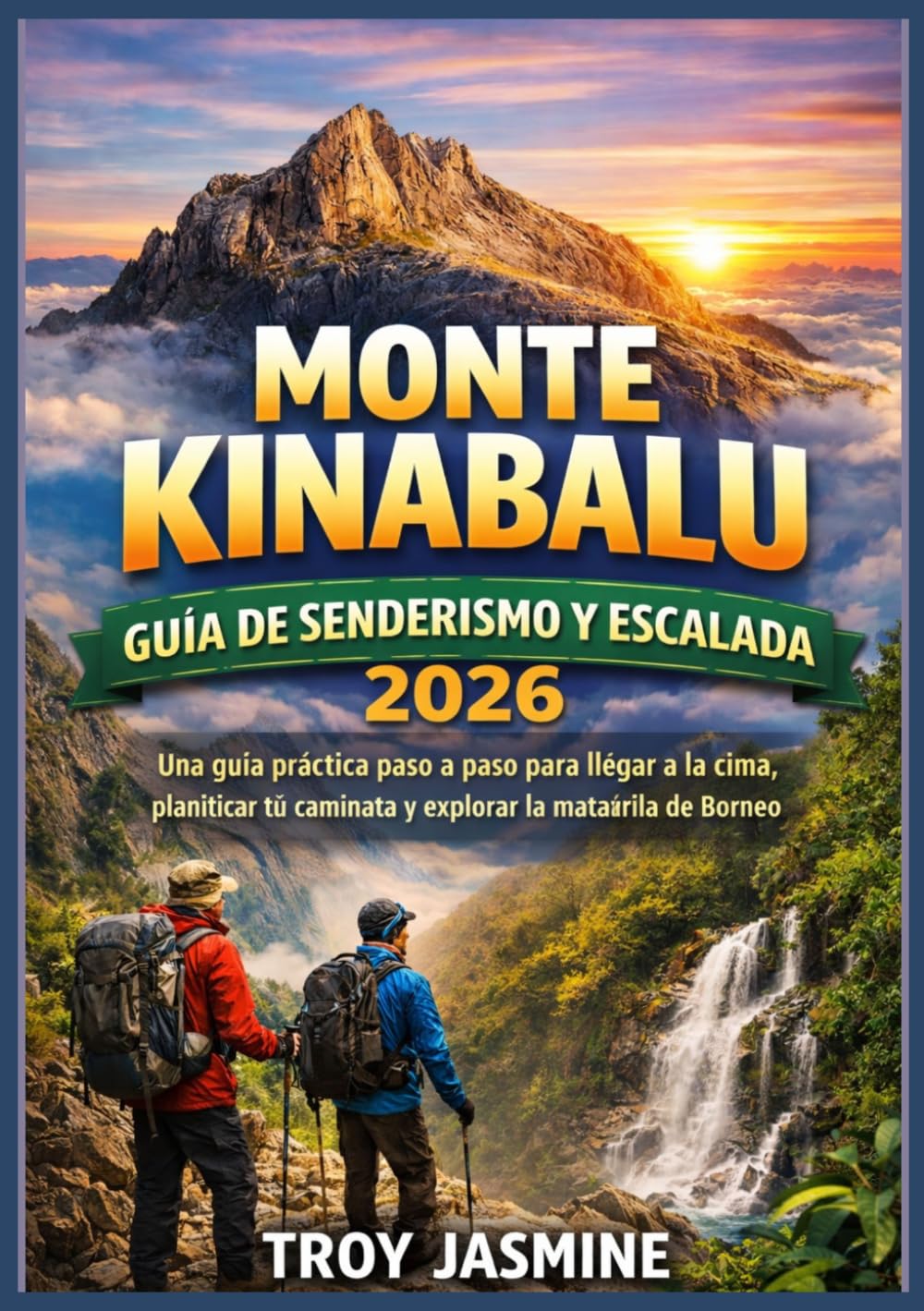 MONTE KINABALU GUÍA DE SENDERISMO Y ESCALADA 2026: Una guía práctica paso a paso para llegar a la cima, planificar tu caminata y explorar la maravilla ... Senderismo del Parque Nacional Troy Jasmine)