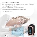 MEDITIVE Fingertip Pulse Oximeter, SPO2 Blood Oxygen Saturation, Pulse Rate, Perfusion Index (PI) and Respiratory Rate (RR) gallery image