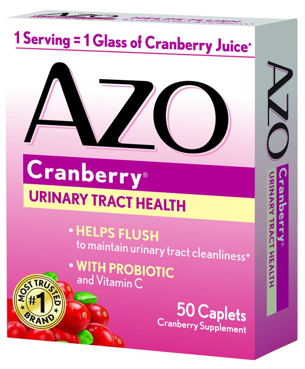 Amazon.com: AZO All Natural Concentrated Cranberry Tablets, 50 Count (Pack  of 3) : Health & Household
