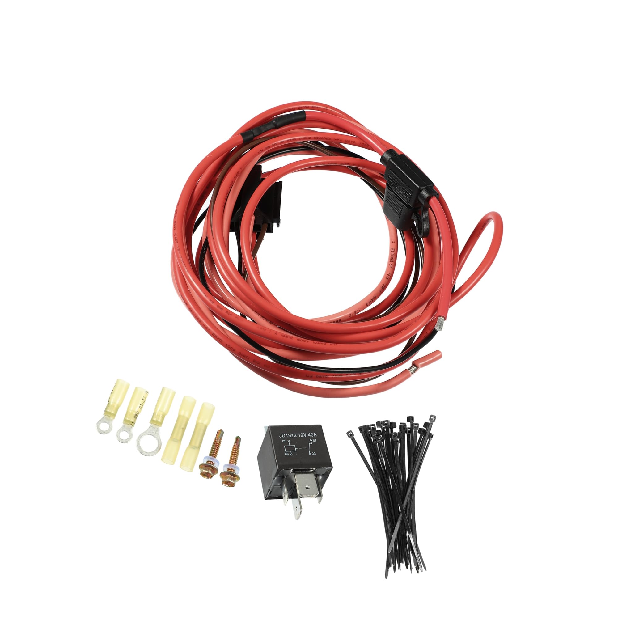 1 Set Universal-Relais-Set für elektrische Kraftstoffpumpe, für 12 V Gleichstrom-System, stilvolles Design