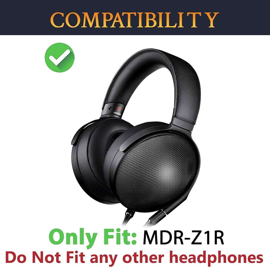 Amazon.com: SOULWIT Replacement Earpads for Sony MDR-Z1R