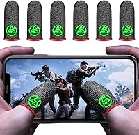 Vista 9 de Guantes de juegos para manos sudorosas – Guantes de alta sensibilidad anti-sudor transpirables sin costuras para pantalla táctil con mangas