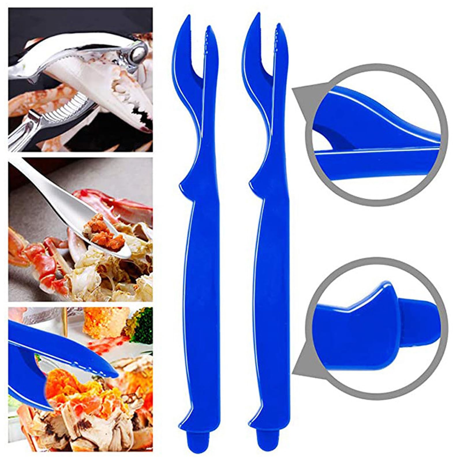 e strumenti per aragosta, da cucina multifunzionale - per frutti di mare per lobster Set Forchetta Tiragraffi | Per uso domestico Cucina Ospitalità Frutti