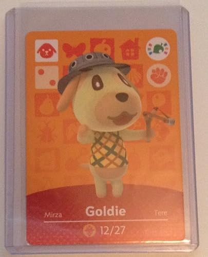 Nintendo Animal Crossing amiibo Festival Card Goldie
