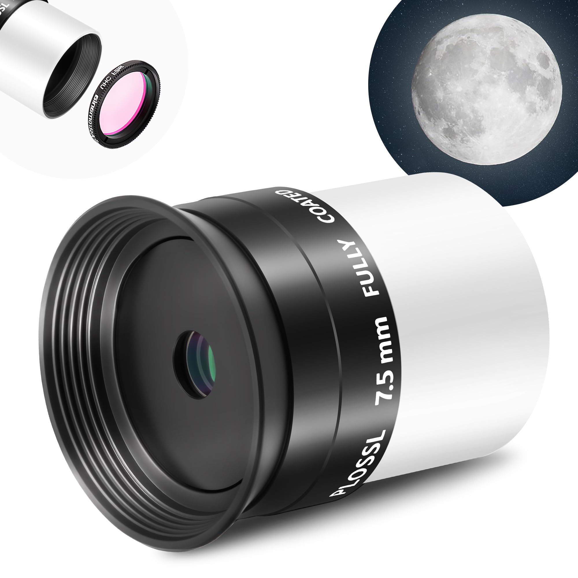Astromania Okulary Super Ploessl 3,2 cm 7,5 mm - najbardziej niedrogi sposób na uzyskanie ostrego obrazu