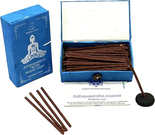 Miniatura 3 de Healing Lama Incienso curativo de chakras para meditación y curación. Mezcla pura y natural de hierbas aromáticas preciosas formuladas por Lama