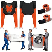 Moving Straps 2-Person Heavy Lifting System Efficient & Safe Transport for Sofas, Wardrobes and Heavy Objects Transport Heavy Items Up to 880lbs Furniture Moving Straps