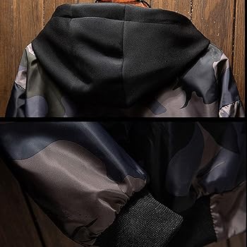 Amazon | [HEGROPH] 迷彩ジャケットメンズ 秋 リバーシブル