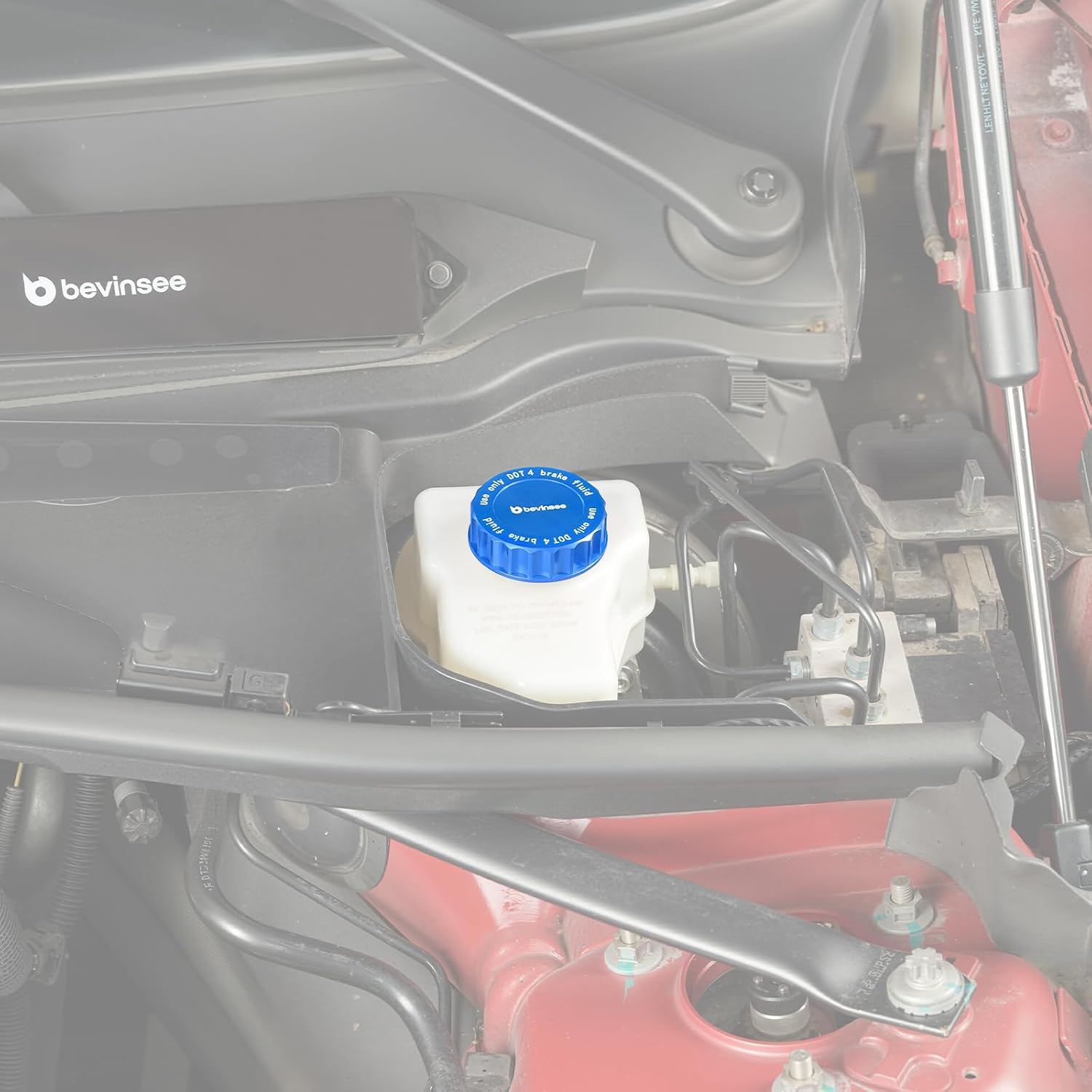 Bevinsee Brake Fluid Reservoir Cap Aluminum 34321164039 34321102798