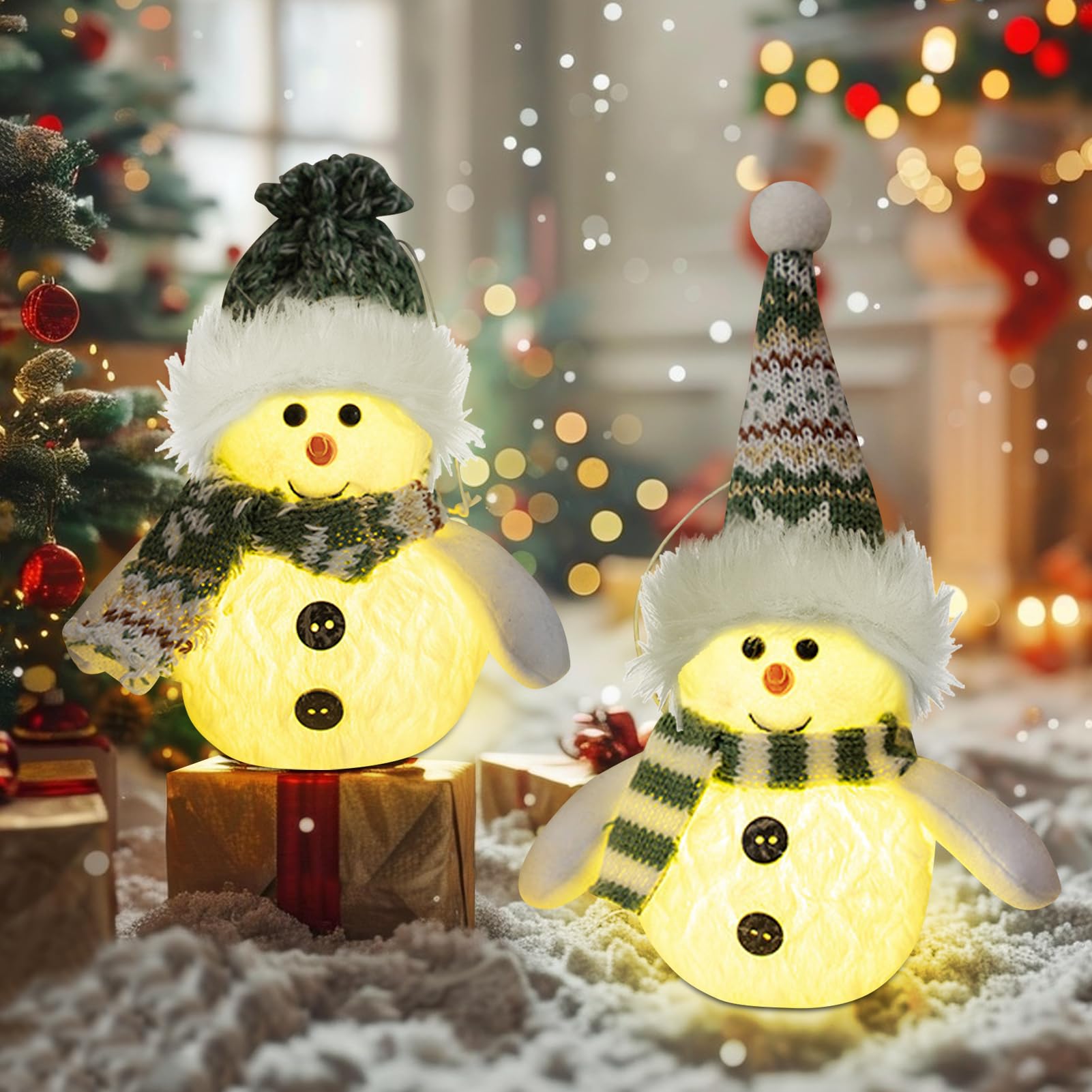 Led-verlichting ´sneeuwpop´ - Kerstversiering kopen? | Korting tot 69