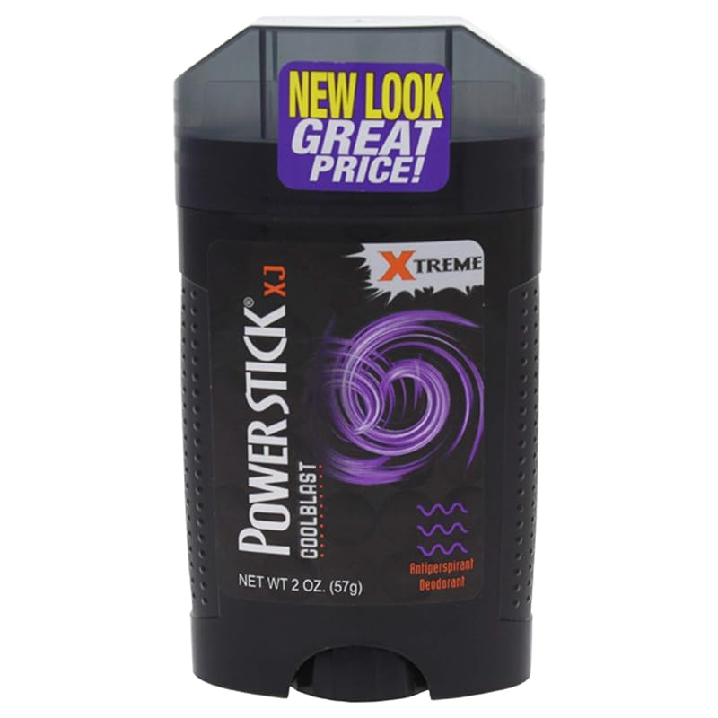 Desodorante antitranspirante Power Stick Xtreme Coolblast, bastão 56 g
