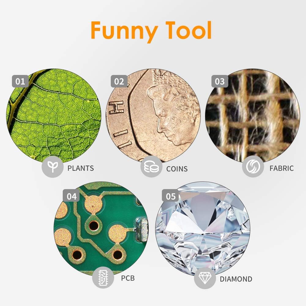 Best Review 7 inch LCD Digital Microscope ANNLOV 1-1200X USB Maginfication 12MP Handheld Electronic Coin Microscope Camera with 8 Adjustable LED Lights for Adults PCB Soldering Kids Outside Use One-Day Sale: Up to 60% Off 7 inch LCD Digital Microscope ANNLOV 1-1200X USB Maginfication 12MP Handheld Electronic Coin Microscope Camera with 8 Adjustable LED Lights for Adults PCB Soldering Kids Outside Use