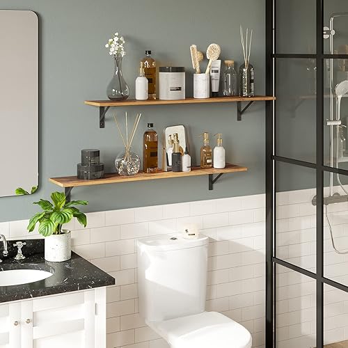 Miniatura 7 de DINZI LVJ Banco de almacenamiento de zapatos con cojín y paquete de estante de pared largo, banco de zapatos de 12 cubos, estante de almacenamiento