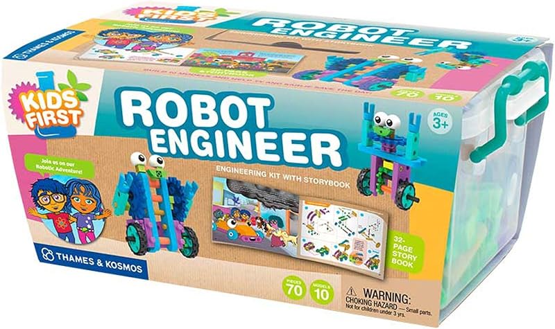 Kids First Robot Engineer Kit and Storybook