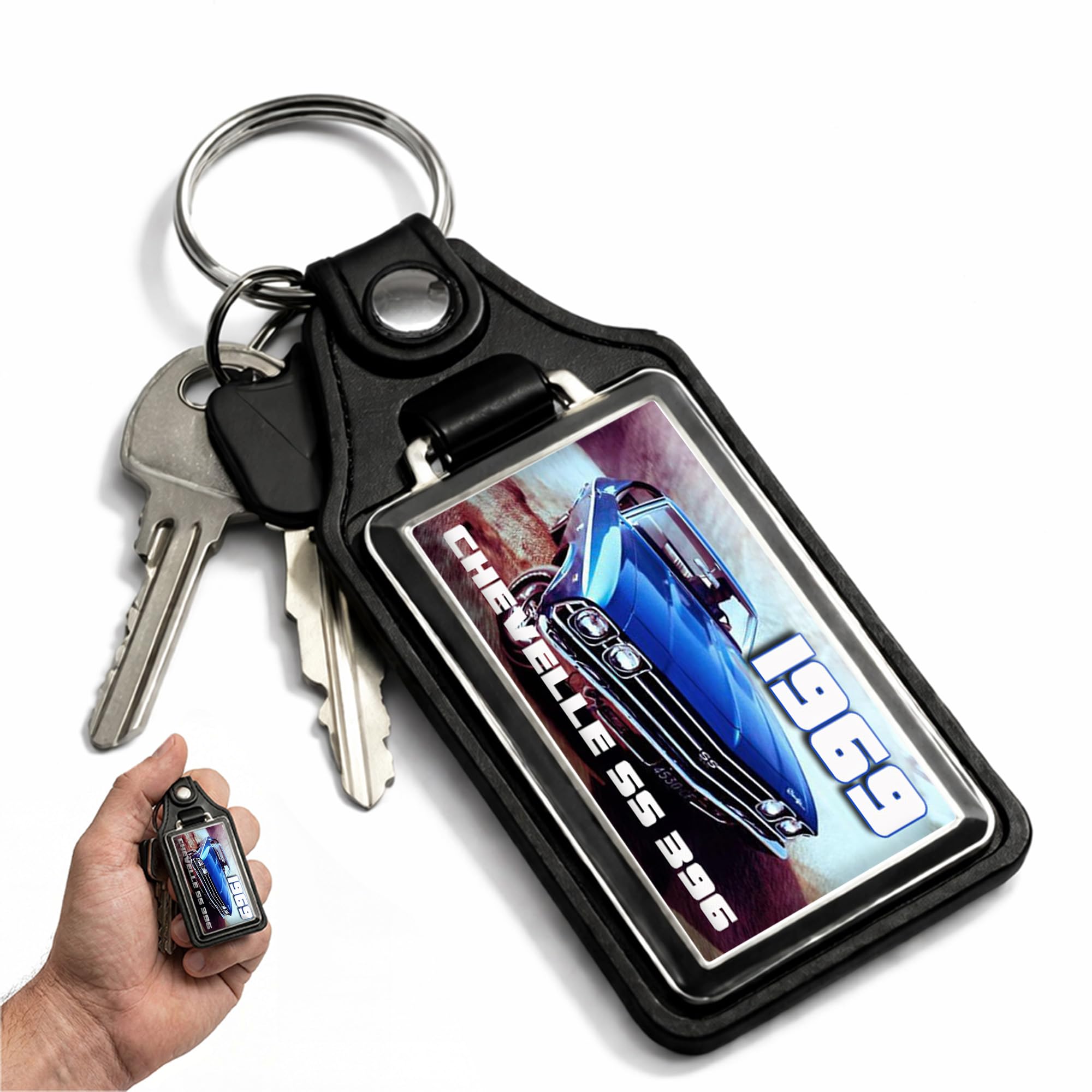 Brotherhood Car Key Chain for Chevelle - Classic Models Keychain