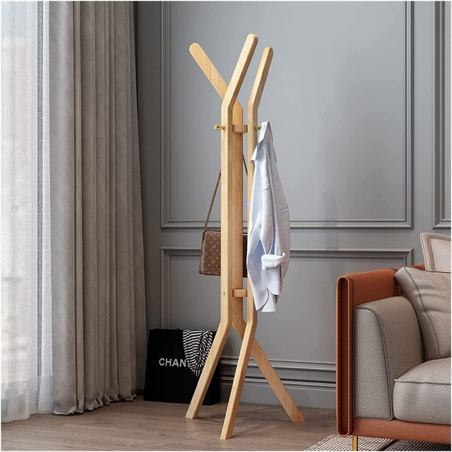 Coat Hook Modern Coat Rack Wood Coat Rack Freestanding