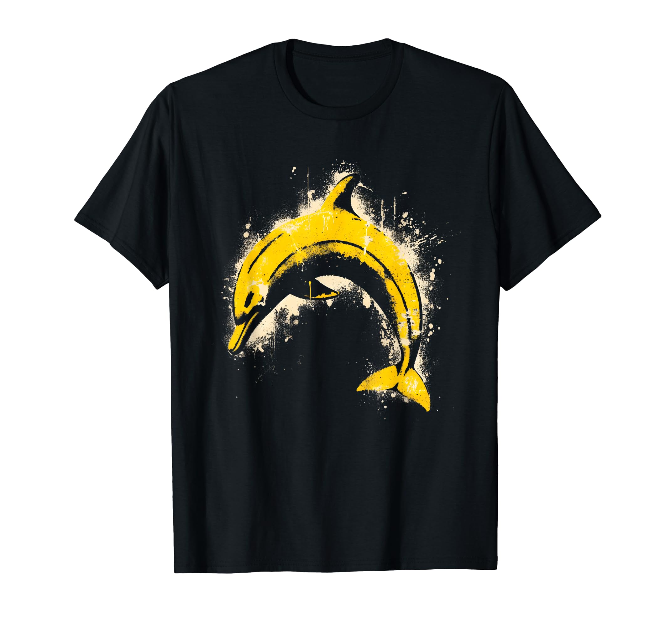 Banana Dolphin - Funny Graphic Fruit Dolphin Lover T-Shirt