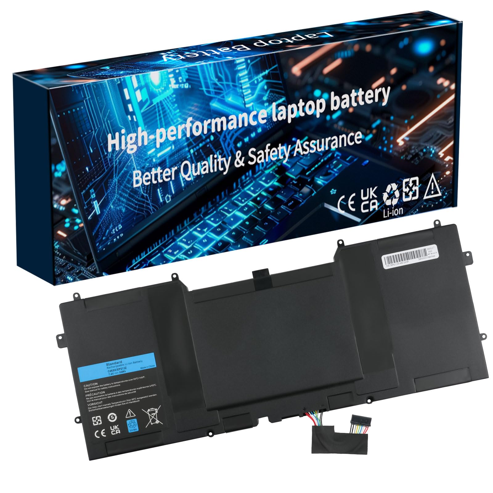 Amazon.com: A AMANDA 55Wh C4K9V Laptop Battery Replacement