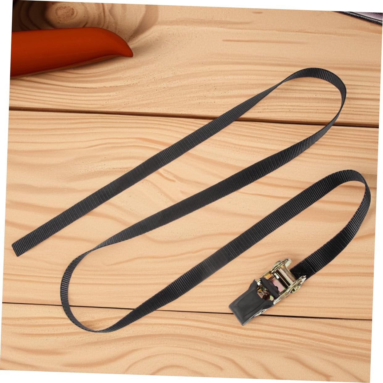 MAGICLULU Lot De 4 Sangles à Cliquet Robustes 2,5 Cm x 2 m pour Arrimage Sécurisé De Chargement, Fixation Solide pour Motos, Remorques Et Camions, Usage Automobile Et Transport Professionnel
