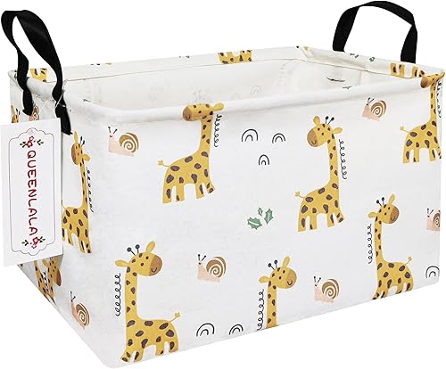 Miniatura 27 de Cesto para la colada QUEENLALA diseño rectangular, cesta para la ropa sucia plegable, para la habitación de los niños, para organizar o almacenar,