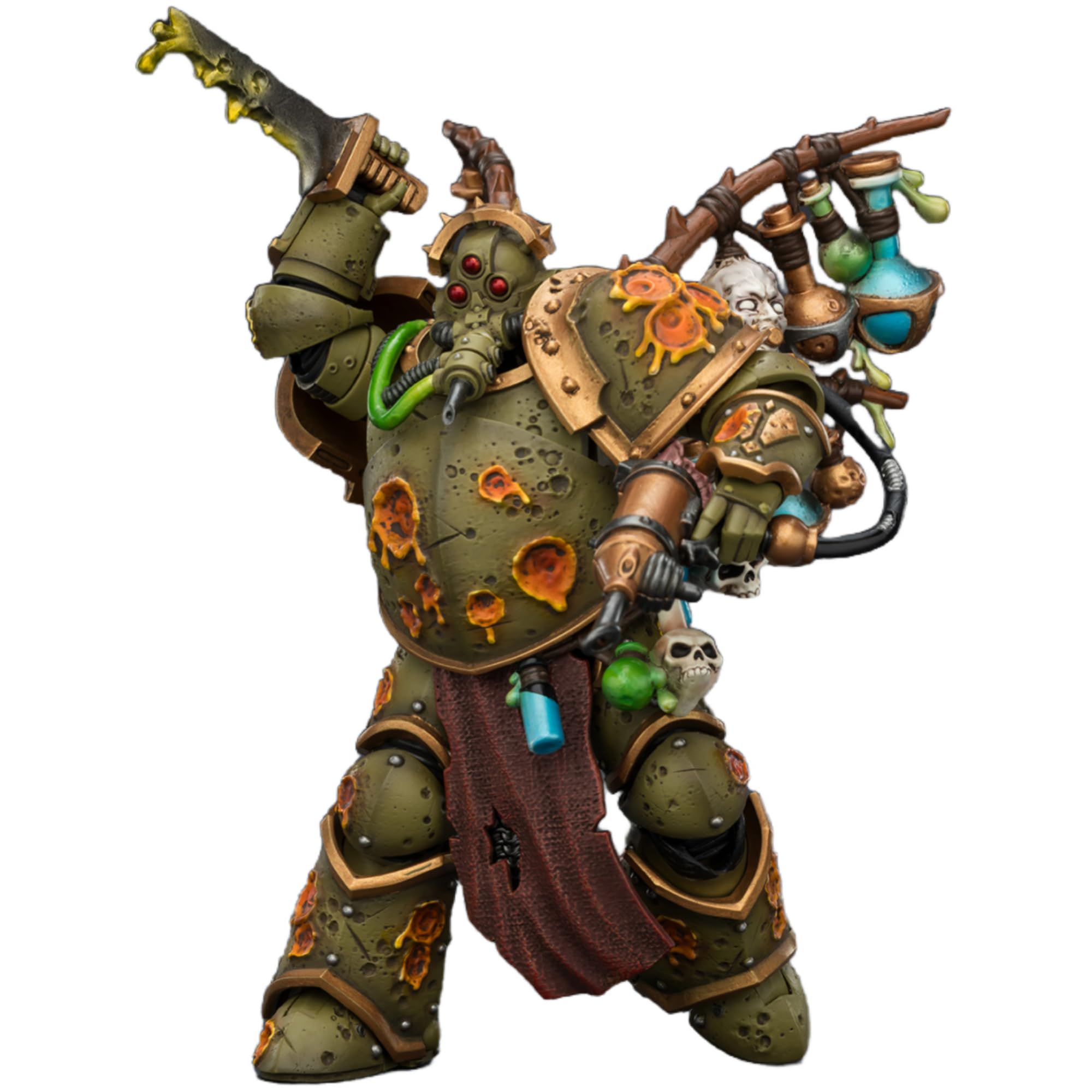 JOYTOY Warhammer 40k Death Guard Biologus Putrifier 1/18 Action Figure